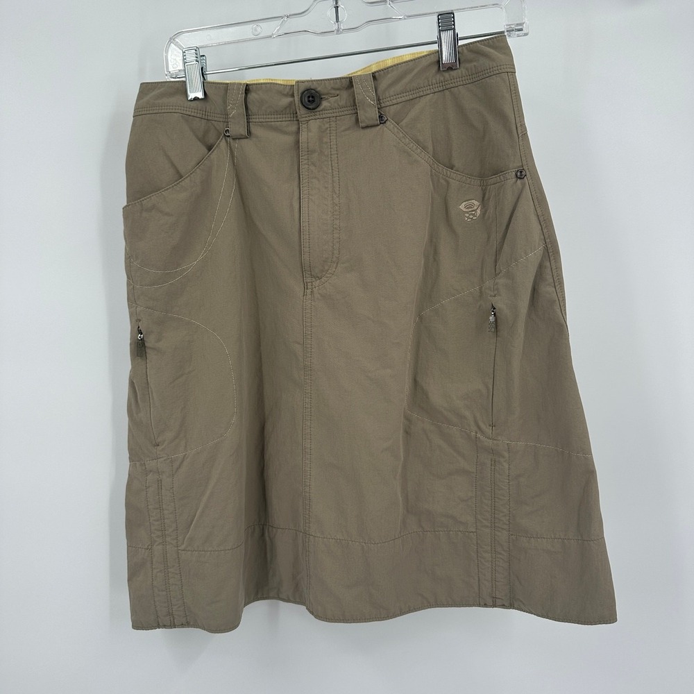 Mountain Hardwear Womens Gorpcore Utility Skirt Size 6 Trekking Utility Granola